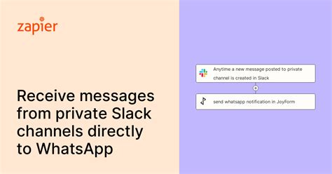 zapier slack private channel.